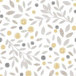 Louvolite Cotton Flower Ochre