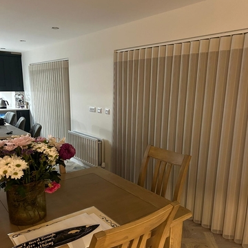 High Quality Vertical Blinds in Newcastle from GLE Blinds